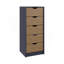 Grande commode 5 tiroirs, système coulissant