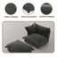 Upholstered Armchair with Footstool-1127813420