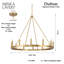 Lustre étoline Gracie Oaks-229307333-229307332