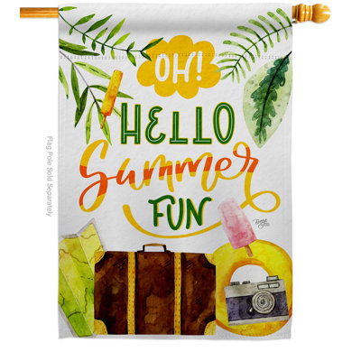 2-Sided Polyester Garden Flag