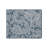 Ishi Accent Storage Ottoman, 22 Inch Classic Denim Blue White Print