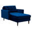 Chaise longue capitonnée à deux accoudoirs carrés-276628380