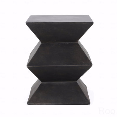 Table d'appoint d'extérieur en béton léger