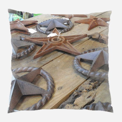 Coussin décoratif en métal