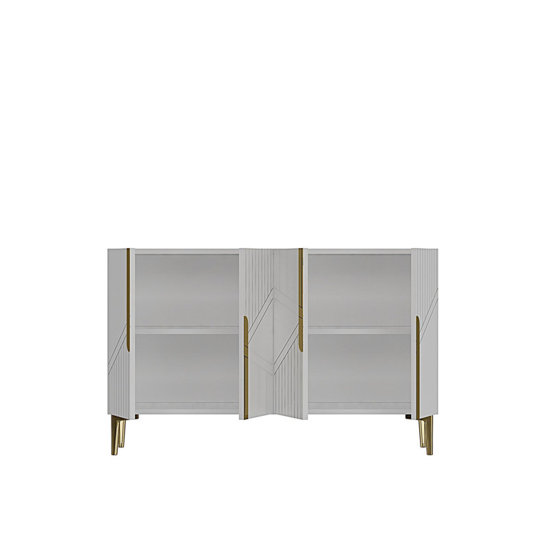 Console, White/Silver