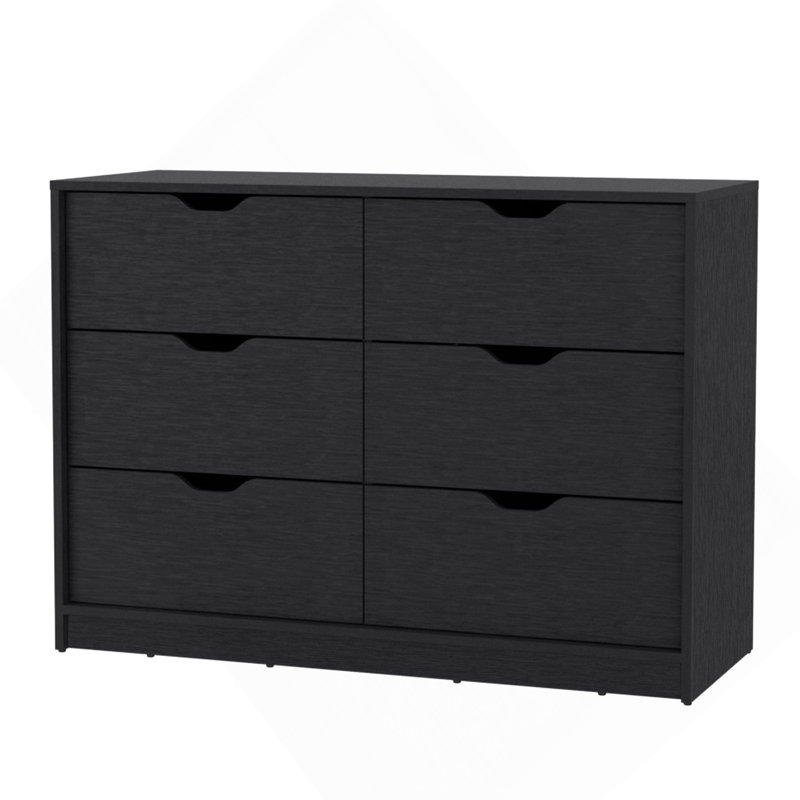 Commode 4 tiroirs noire