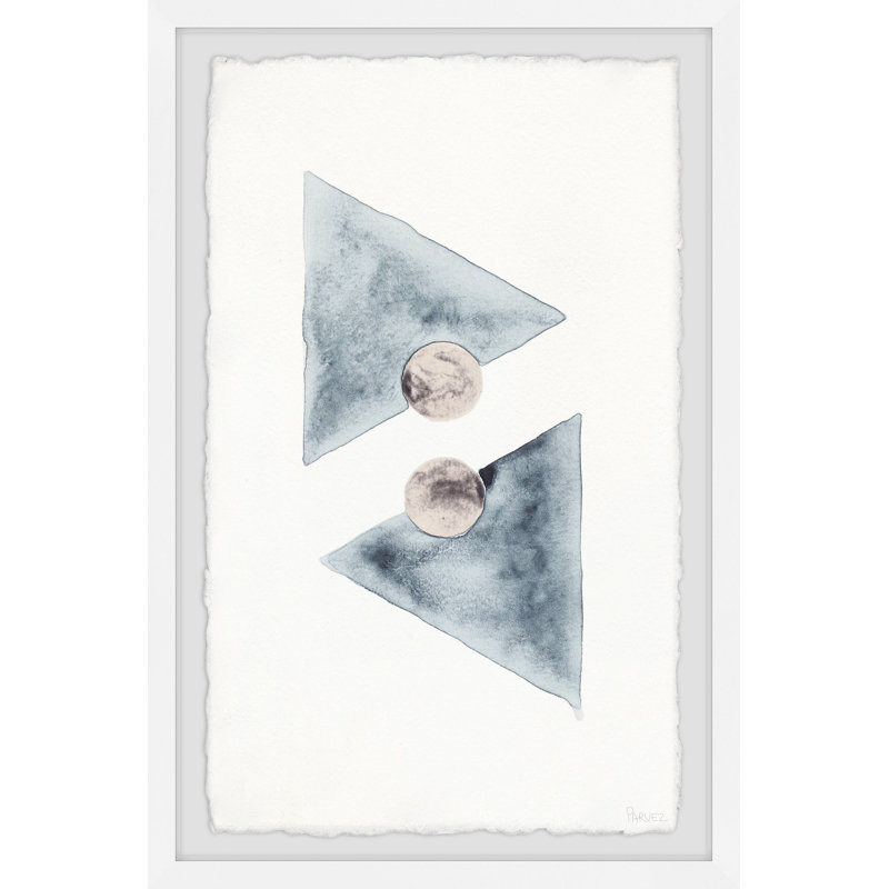 Dark Arrowhead by Parvez Taj - Single Picture Frame Painting, 30 cm H x 20 cm W