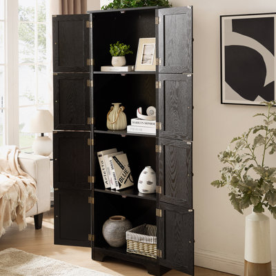 Tall Storage Cabinet With 8 Doors