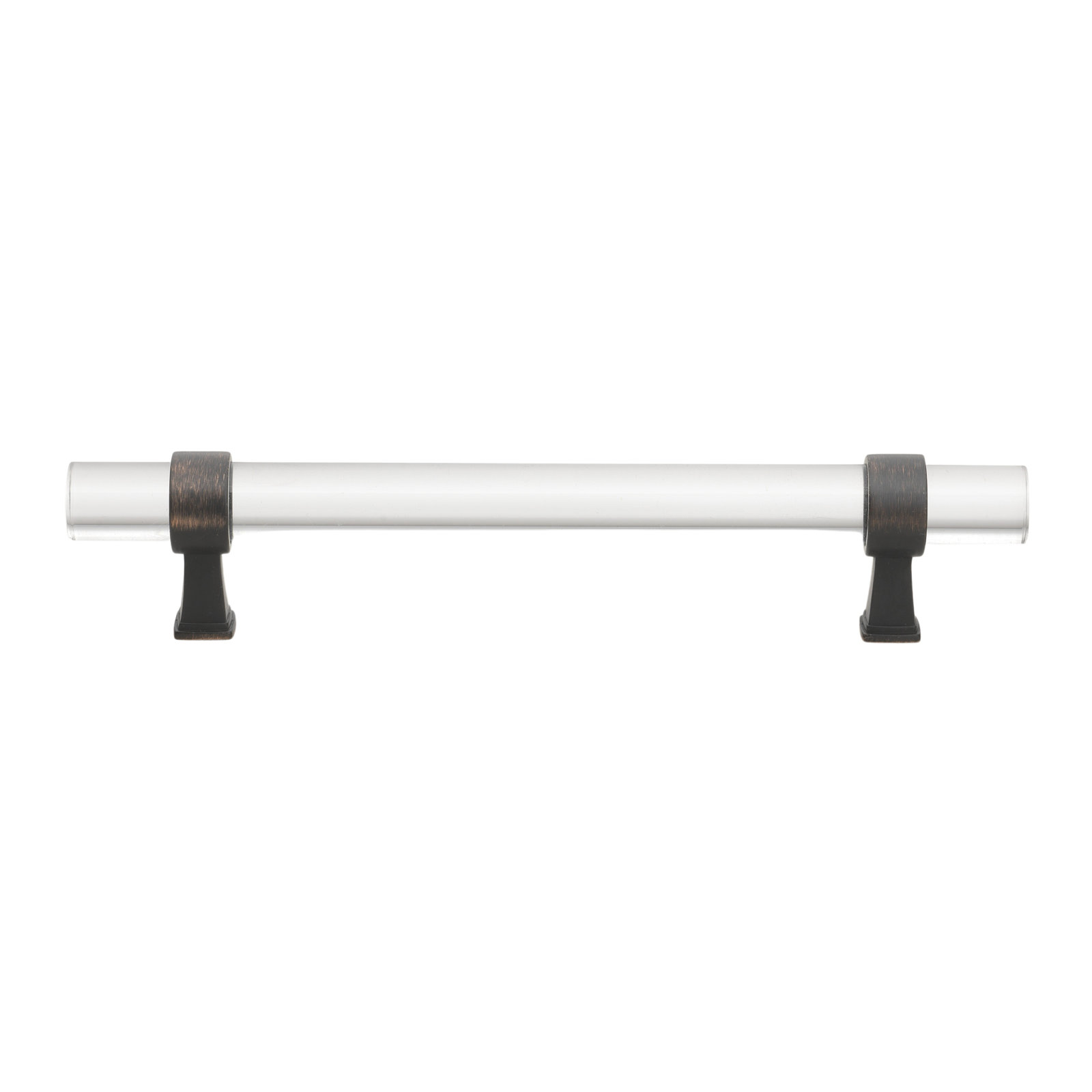Center to Center Acrylic Bar Pull, Oil Rubbed Bronze, 5.0625"