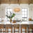 Bequette 4 - Light Dimmable Drum Chandelier Hand-woven Natural Rattan Bohemian Pendant-449067163
