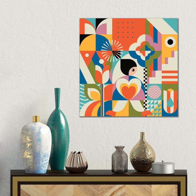 Vie côtière - reproduction d'art mural - toile tendue, Toile tendue, Ne s’applique pas, H 18 po x l 18 po