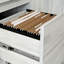 Bureau blanc, bureau, zones d'étude, tiroirs à glissement lisse, glissières à pleine extension, bureau spacieux de 1 pouce d'épaisseur, conception en coin, finition à assemblage rapide, utilisation polyvalente, fabrication, installation facile