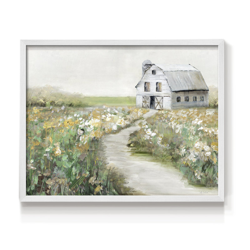 Quiet Meadow Farm - reproduction encadrée - réaménageable, H 16 po x l 20 po, Blanc