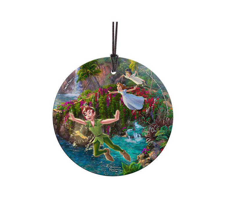 Impression sur verre suspendue Disney Peter Pan, Disney Peter Pan - Peter Wendy and John
