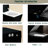 Bathroom Smart Toilet With Built-In Tank, Auto Flush, Heated Seat, Remote Control, Led Display, Black Square Synthesis Matte-127346840