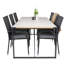 Deandre 6 - Person Patio Dining Set with Extendable Rectangular Table