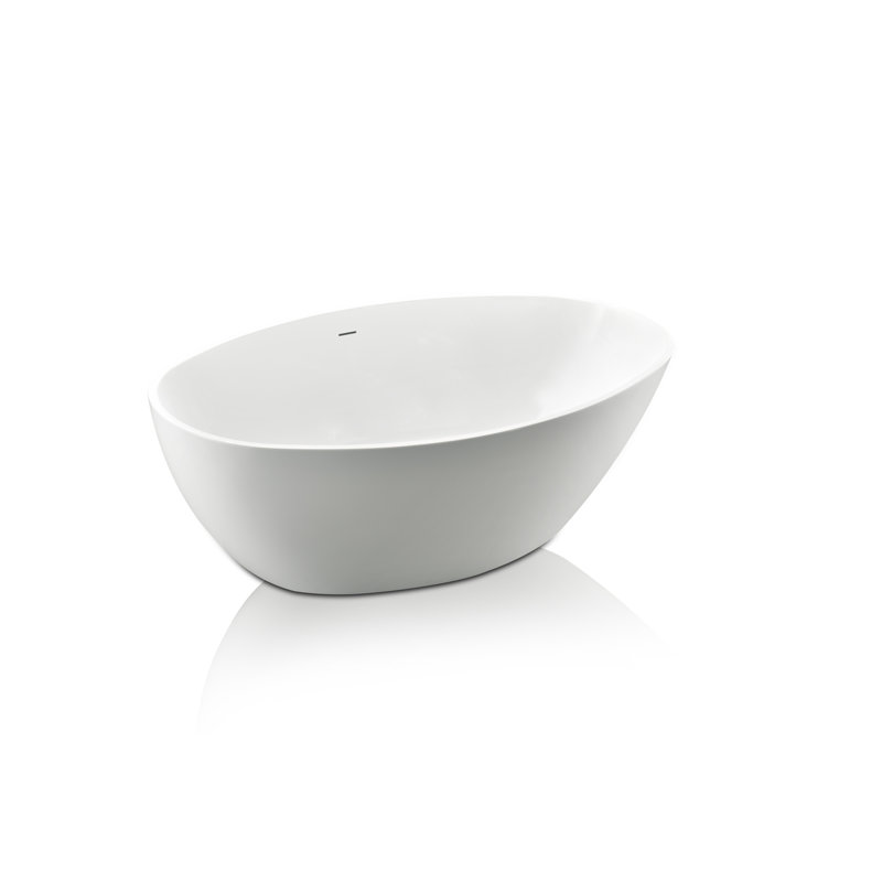 59.05'' x 33.46'' Soaking Acrylic Bathtub