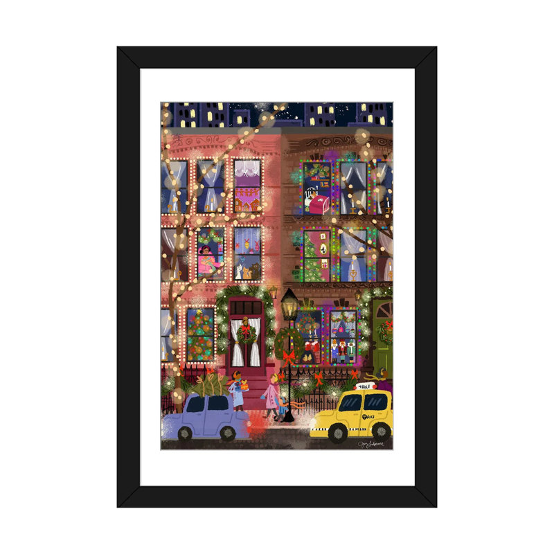 Christmas Townhouse_1PFA, Cadre noir
