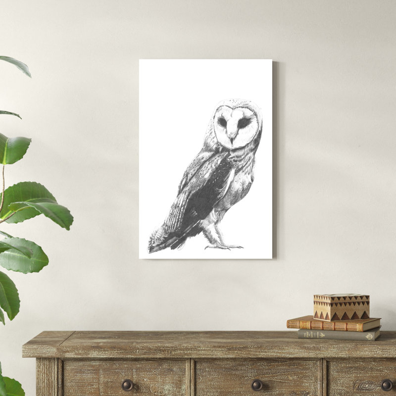 Instantané de la faune: Hibou, H 30 po x l 20 po x P 1,25 po