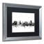 «Nottingham England Skyline B&W», impression encadrée-17769344-69522128-69582602