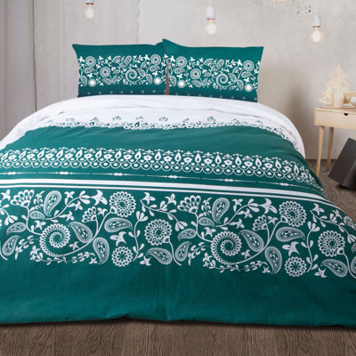East Urban Home Cotton Duvet Cover Set with Pillow Shams