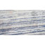 Tapis rayé bleu en laine noué à la main Belz-560867612