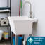 Évier à lessive autoportant avec robinet L 22,875 po x l 23,5 po-52746621-52784780