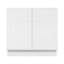 Base de meuble-lavabo blanc Koville VSB3621-128710401