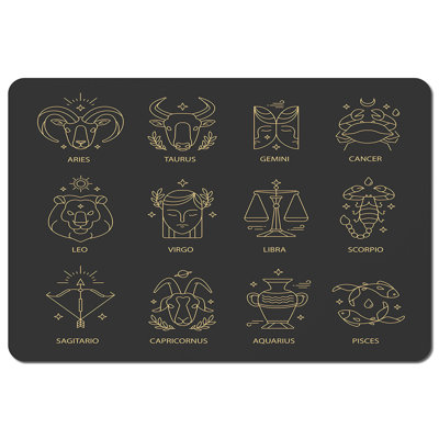 Jakel Wood/Bamboo, Polyester No Pattern Rectangle Placemat