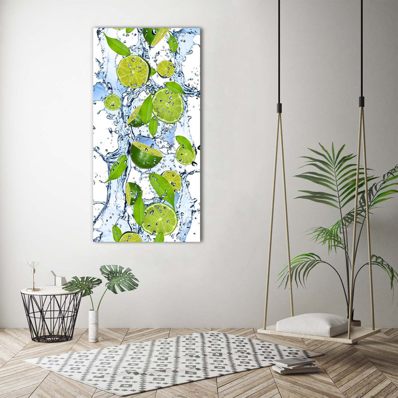 Limonka And Water - Wrapped Canvas Print, 140cm H x 70cm W