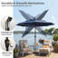  Parasol de marché 120 po-70060523