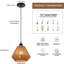 1 - Light Matte Black Single Pendant