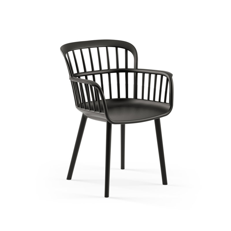 Tilia Eva-P Armchair, Black
