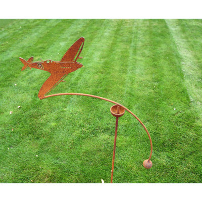Clerestory Metal Transportation Garden Stake