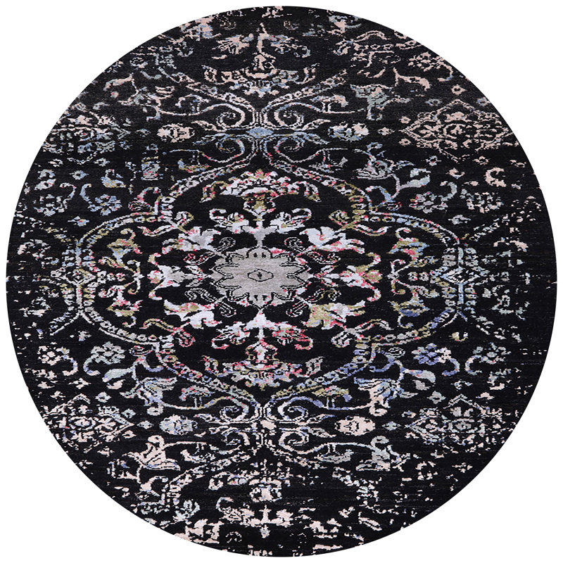 Oriental Indoor Rug, Round 4'