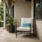 Abstract Outdoor Reversible Throw Pillow