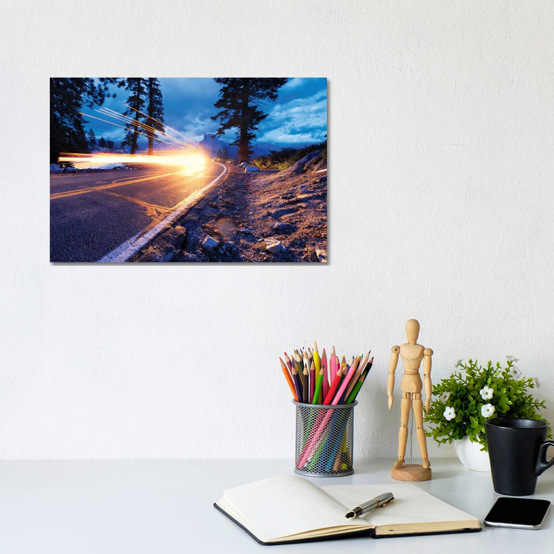 Lights 1 Piece Wrapped Canvas Wall Art, 20.32 cm H x 30.48 cm W