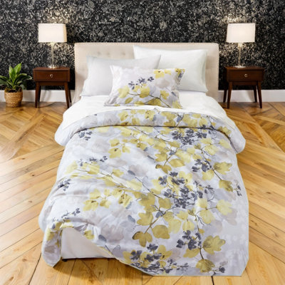 Yellow Comforter & Sheet Set, 10-Piece Bedding