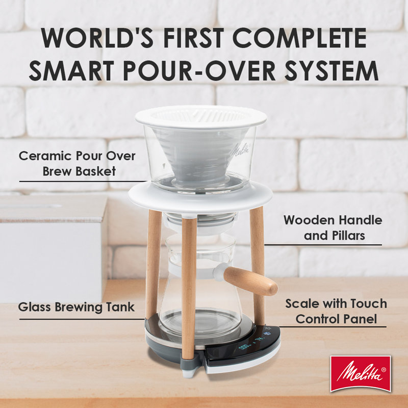 Système de café intelligent à verser Melitta Senz V (version Bluetooth)