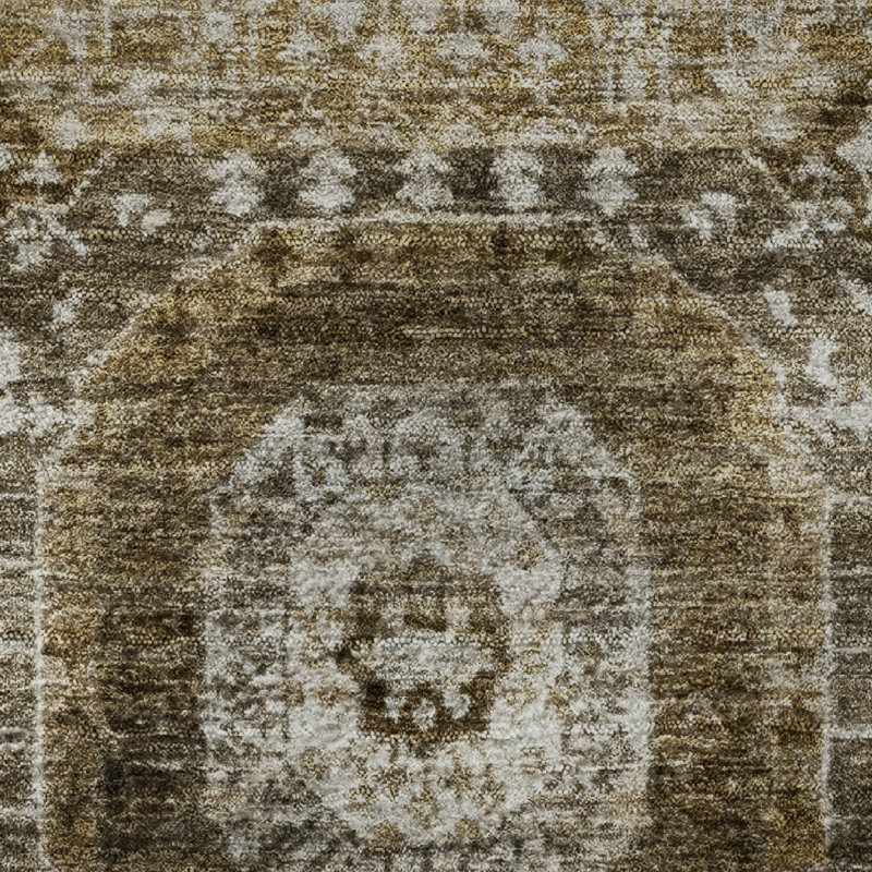 Premium Machine Washable Alaina AMF1926 Panels Rug, Rectangle 3' x 5'