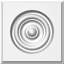 Rosette standard Sedgwick Bullseye avec bord biseauté-40411029