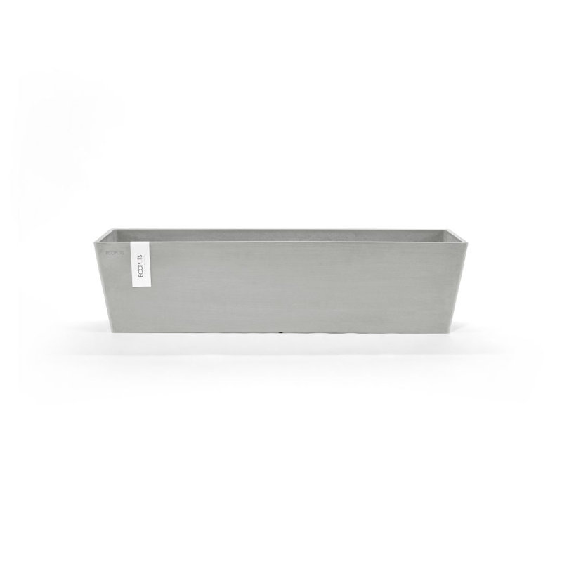 Bacs à fleurs, Blanc gris