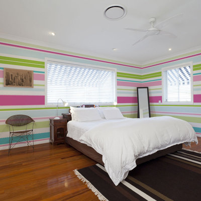 Striped Wall Mural