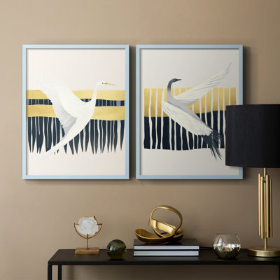 ANIMALS Series CCCCLXXIX - Reproduction encadrée de qualité supérieure - prêt à être accroché - aucun clou requis - aucun clou requis