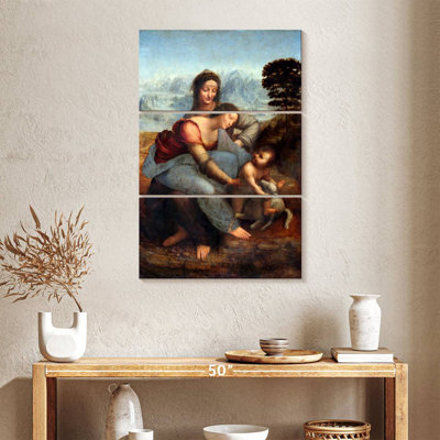 Adella The Virgin And Child With Saint Anne
