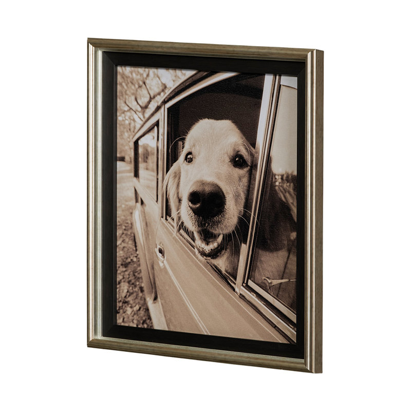 Where you go by Jim Drafield a Hand Embelished Textured Framed Art Print
