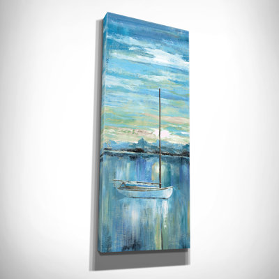 «Evening Bay I» - Impression sur toile tendue