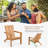 Parkerville Acacia Outdoor Adirondack Chair-2011255968