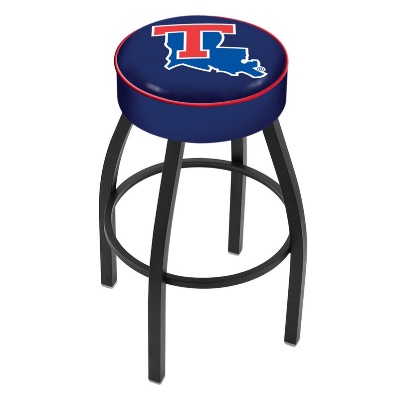 Tabouret de bar et de comptoir NCAA, Louisiana Tech, Noir, Tabouret de bar (assise de 30 po de hauteur)