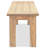 Bedwell Teak Outdoor Bench -418136637